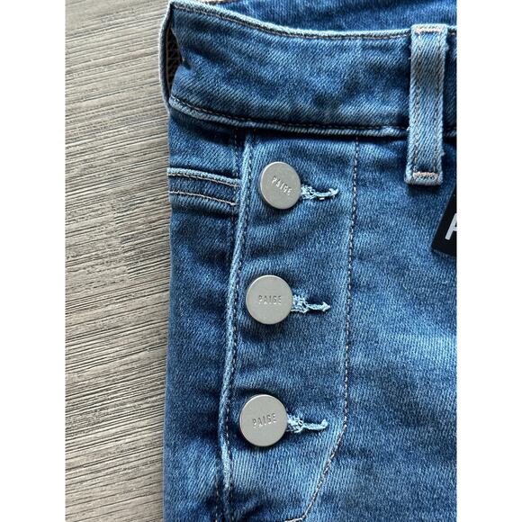 Paige Emmie High Rise Ankle Skinny Jeans in Sightseeing color size 25 NWT $249 - Picture 9 of 13